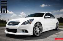   Vossen: CV2 - Matte Silver Machined / Stainless Lip - F: 20x9 / R: 20x10.5