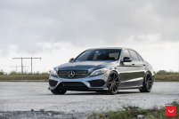 ���� ������� Vossen: Mercedes C-Class �� ������ Vossen VFS-10